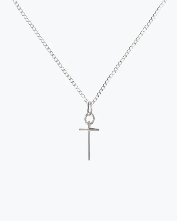 Ridge Cross Small - Sterling Silver