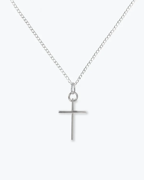 Ridge Cross - Sterling Silver