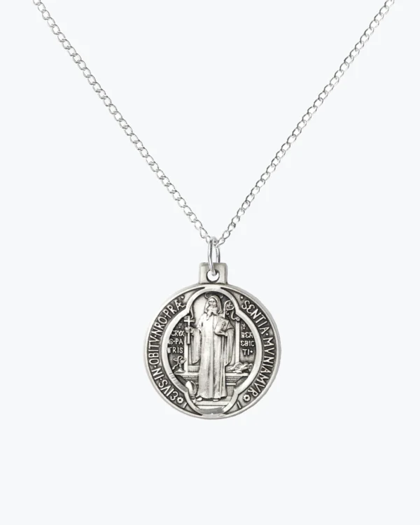 St. Benedict Large Pendant