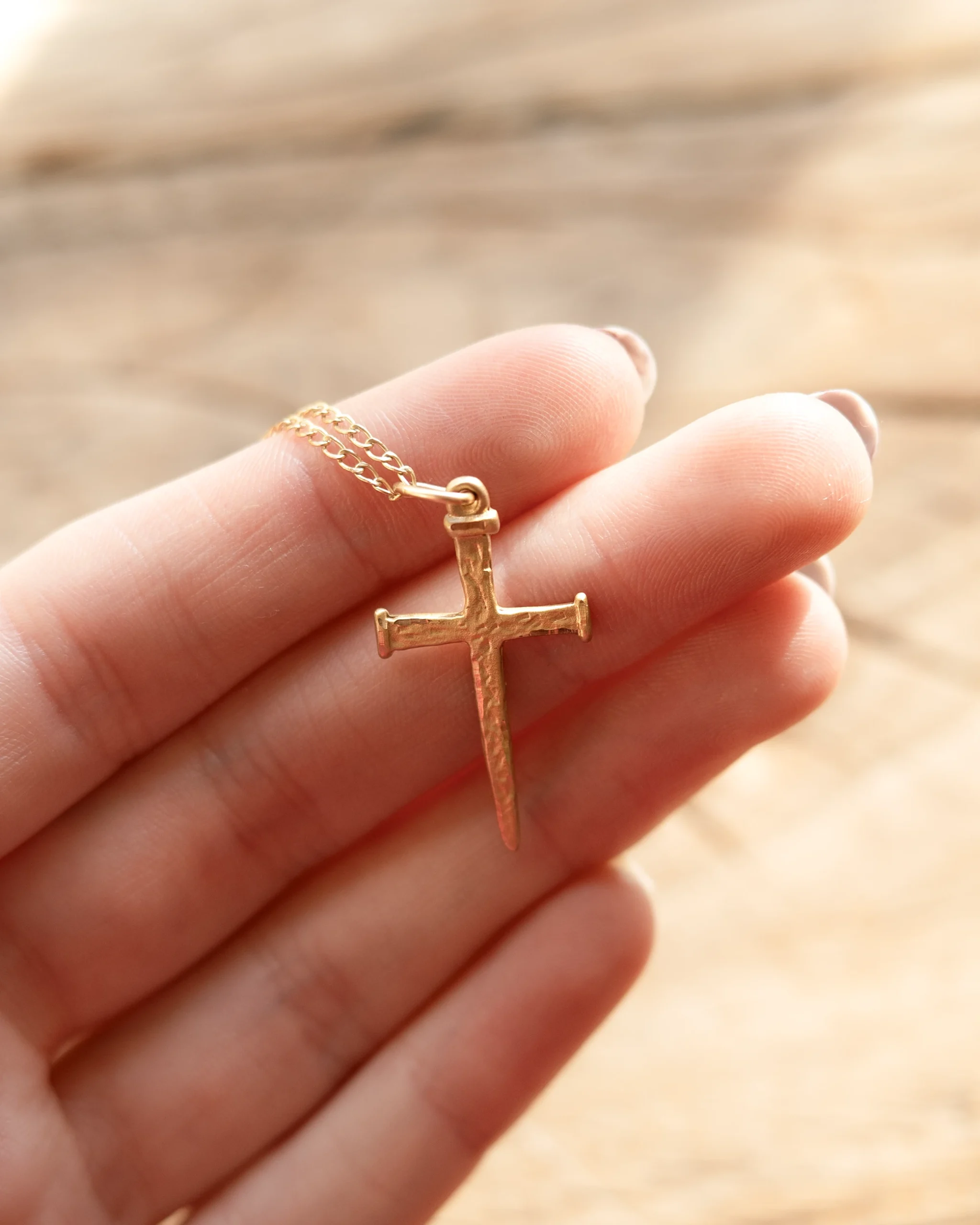 Nail Cross - 14kt Gold Options - Image 4