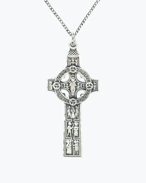 Scriptures Cross - Sterling Silver