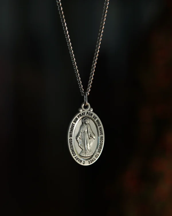 Miraculous Pendant - Sterling Silver