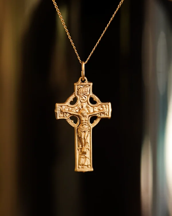 Celtic Crucifix - 14kt Gold Options