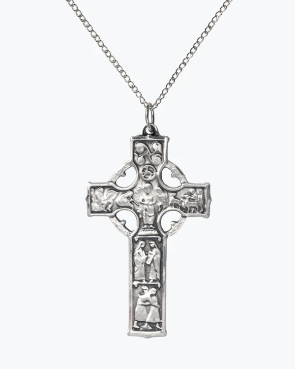 Heritage Celtic Cross - Sterling Silver