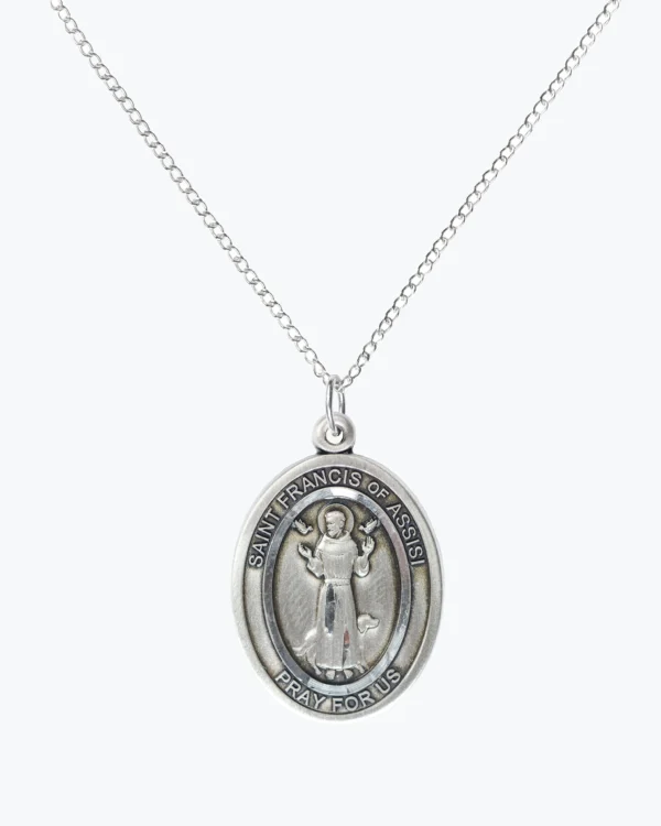 St. Francis of Assisi Large Pendant