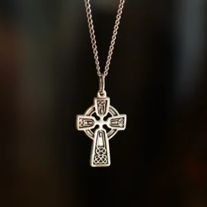 Eternal Celtic Cross - Sterling Silver