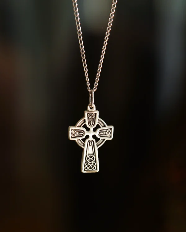 Eternal Celtic Cross - Sterling Silver
