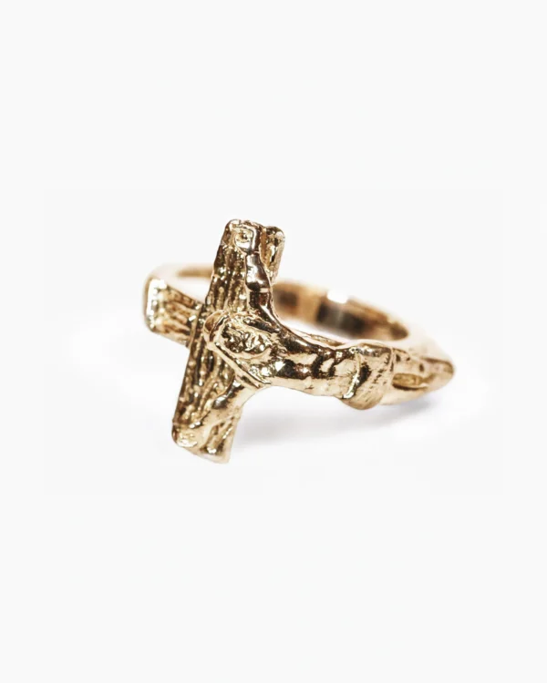 Heritage Crucifix Ring -14kt Gold
